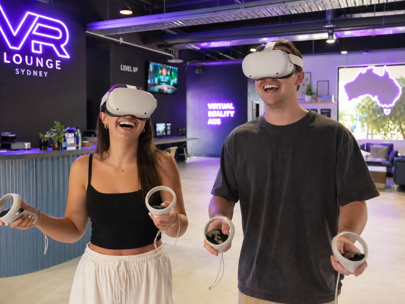 Multiplayer VR gaming arena in Australia